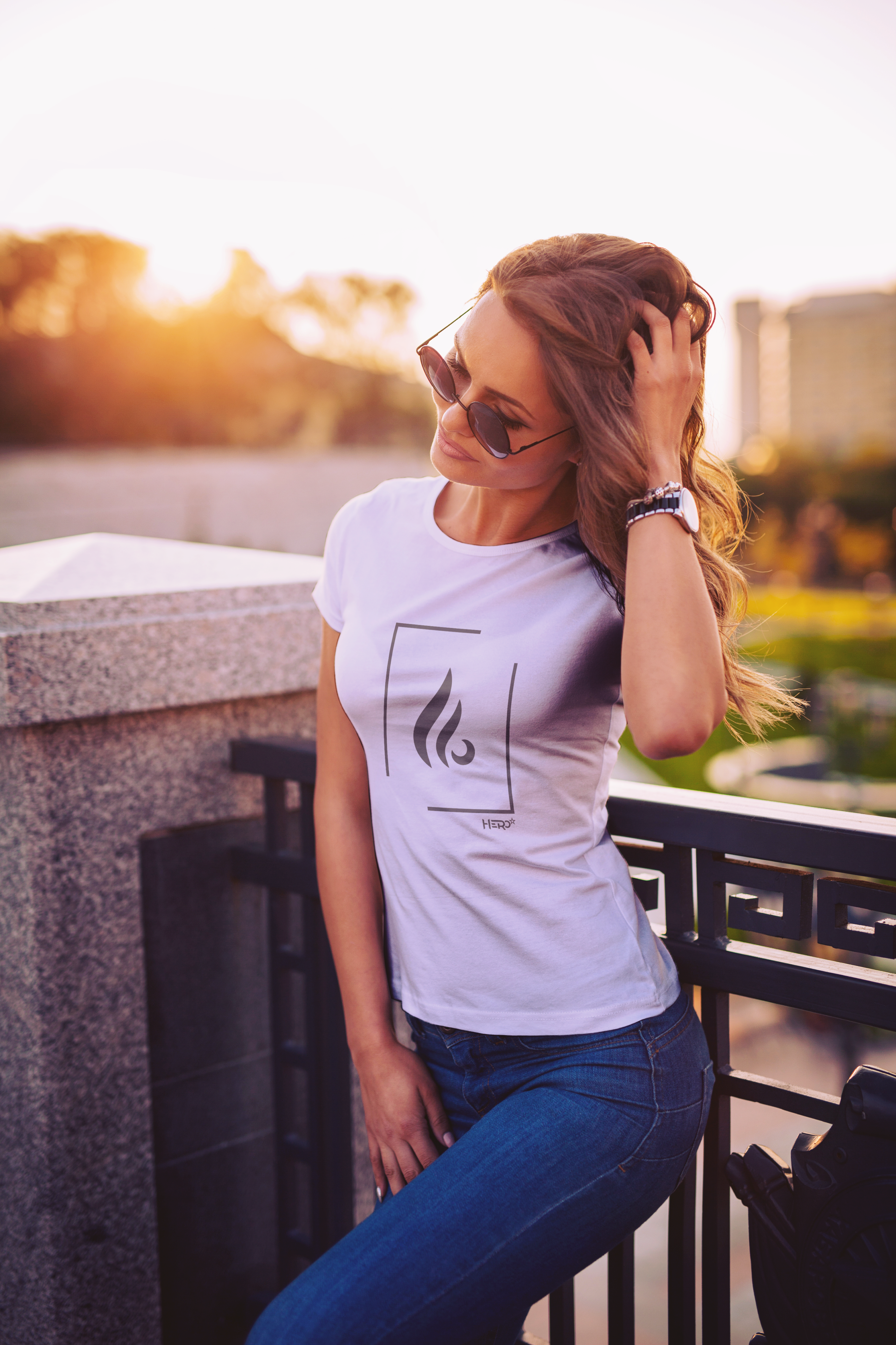 m1_firewomen_white koszulki damskie dla strażaka