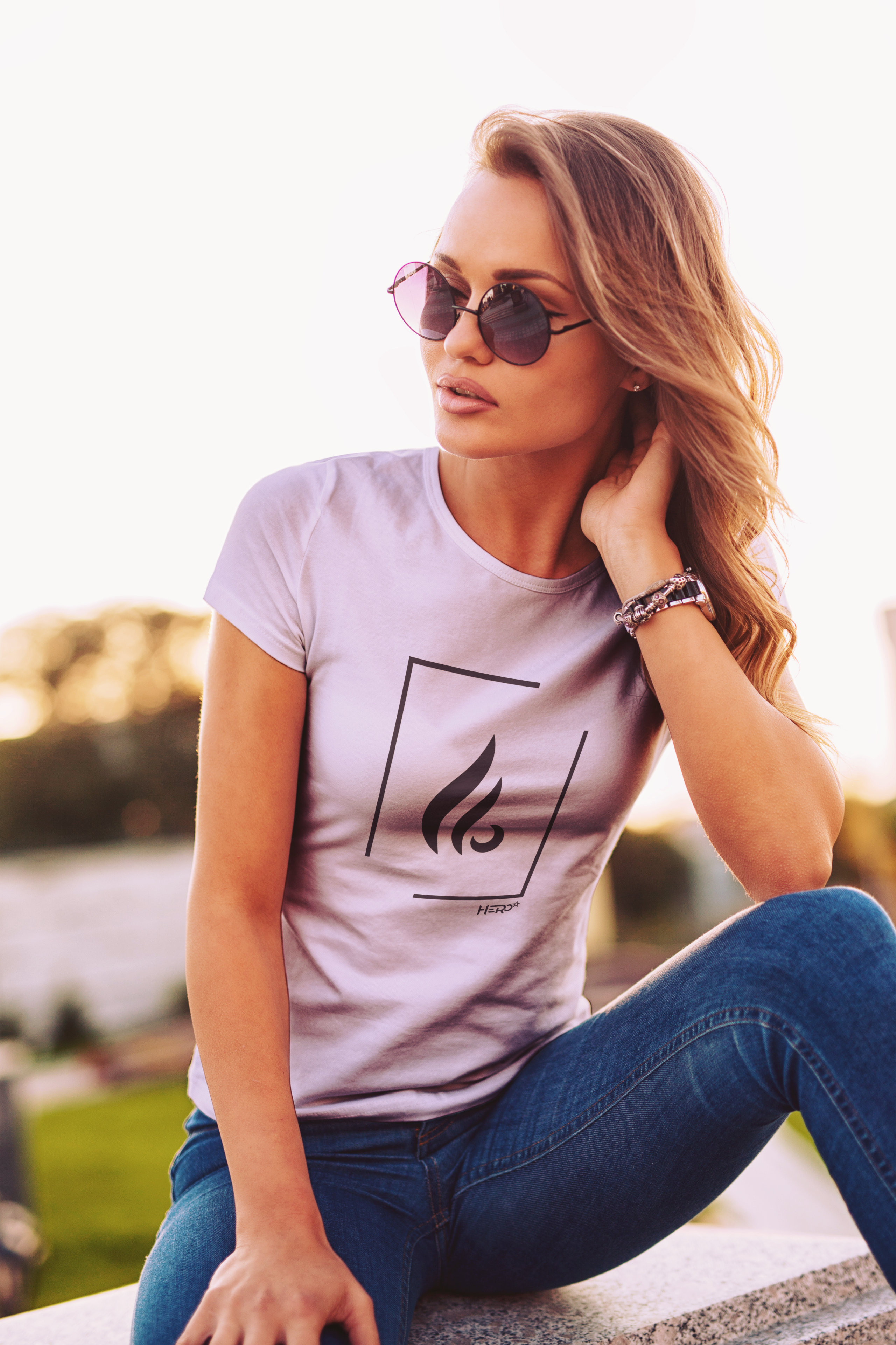 m2_firewomen_white koszulki damskie dla strażaka